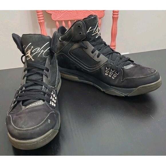 Jordan Flight 23 RST Mid Black White Men\'s Shoes size 12 Nike Flights 512234-010